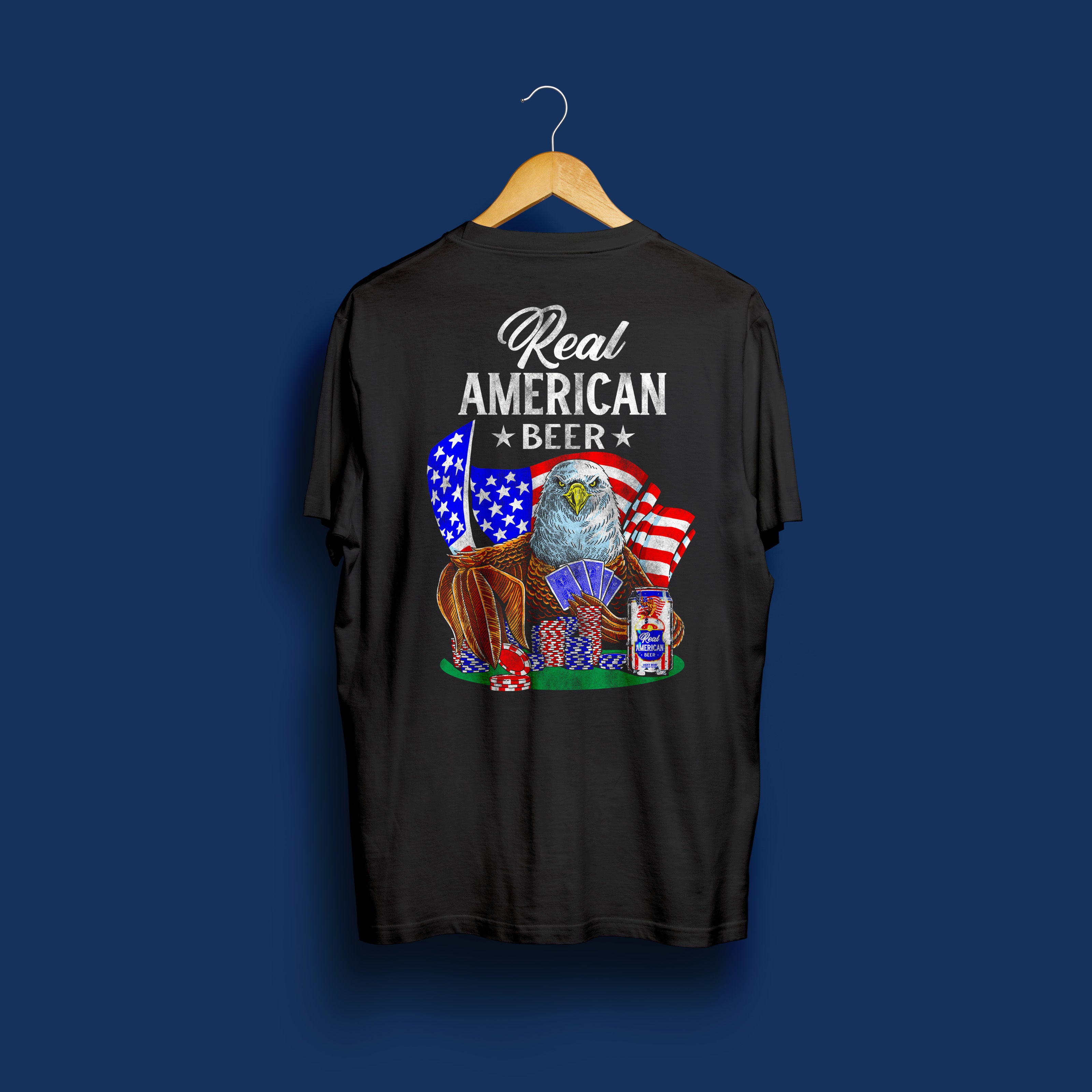 Real American Poker Tee